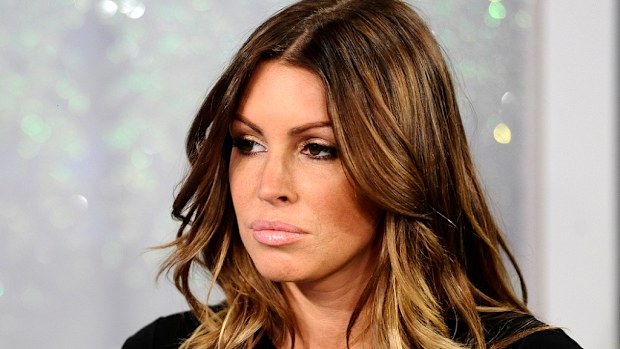 Tiger Woods mistress Rachel Uchitel during an interview on NBC.