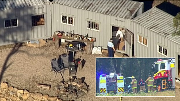 Two people died from carbon monoxide poisoning after using a bucket filled with embers to heat their sealed Blue Mountains cabin. (9NEWS)