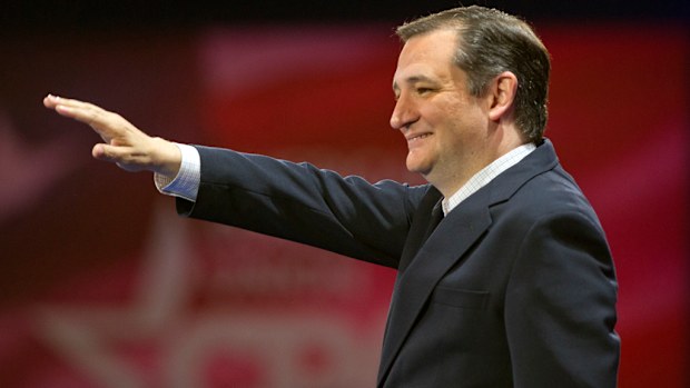 Ted Cruz managed to dint Mr Trump's momentum slightly, winning two states. (AFP)