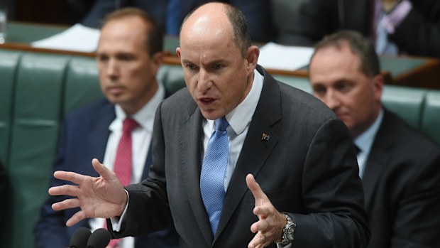 Assistant Defence Minister Stuart Robert. (AAP)