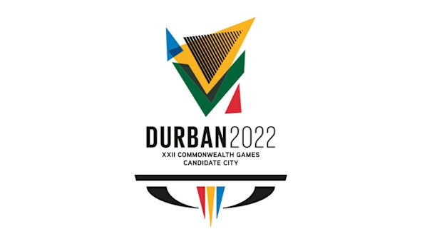 The Durban Commonwealth Games bid logo was inspired by the South African flag. (Supplied)