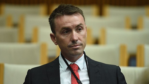 James Ashby has denied claims he is the one really calling the shots at One Nation. (AAP)