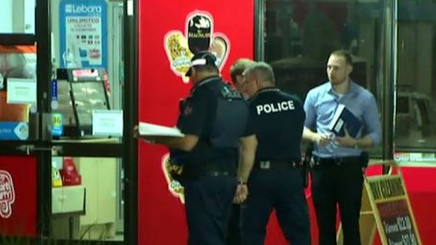 The 37-year-old victim ran to a nearby convenience store to call for help. (9NEWS)