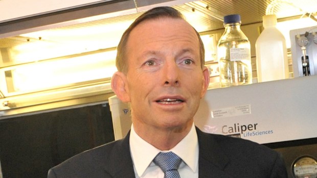 All above board: Prime Minister Tony Abbott (AAP).