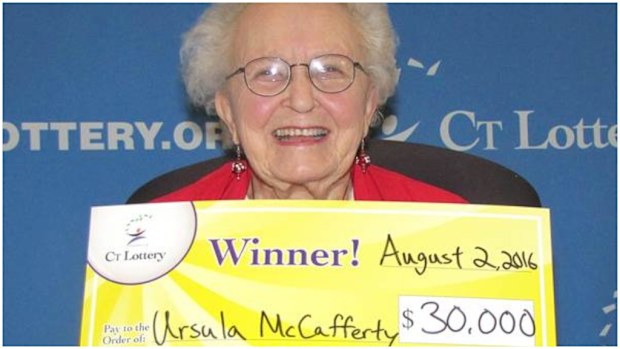 A great-grandmother has used part of her lottery winnings to buy a new mobile phone. (CT Lottery)