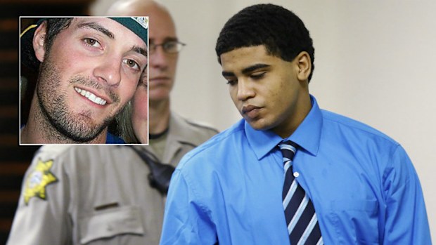 Chancey Luna has been found guilty in the US of murdering Australian baseball player Chris Lane. (AAP)