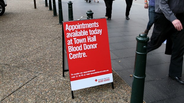 The Red Cross has leaked the personal information of more than half a million blood donors. (AAP)