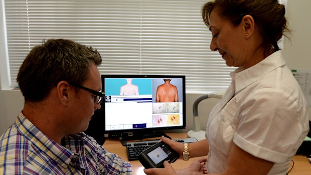 Men over the age of 45 are being encouraged to get checked regularly for melanoma. (AAP)