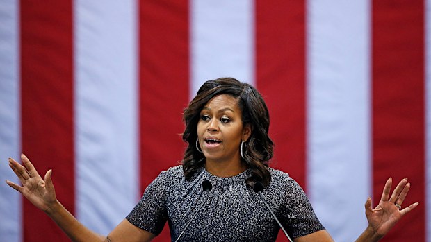 People on social media are pushing for Michelle Obama to run for president in 2020. (AAP)