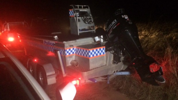Police in the Northern Territory are searching for a 57-year-old man taken by a crocodile this evening.