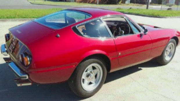 The stolen Ferrari Daytona.