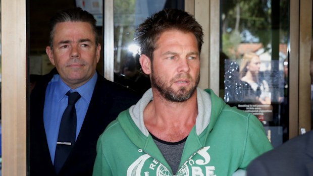Ben Cousins. (Nine News)