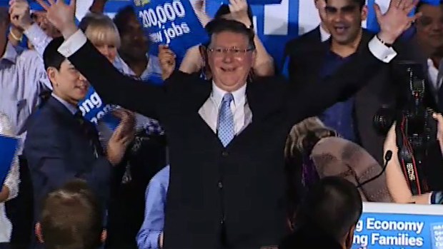 Victorian Premier Denis Napthine. (9NEWS)