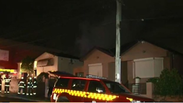 Investigators believe the blaze is 'suspicious'. (9NEWS)