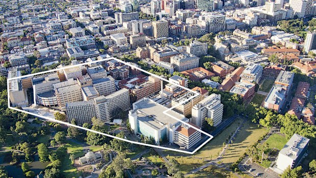 The site for the RAH. (AAP)