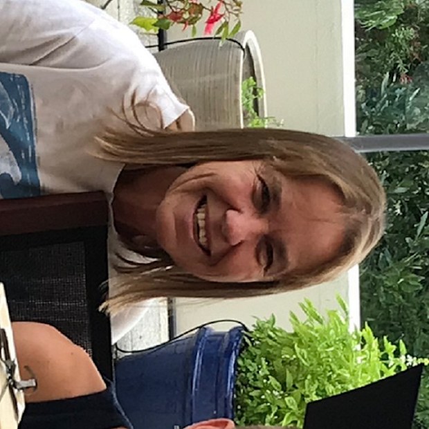 Debbie with her son Matthew at Bear Cottage