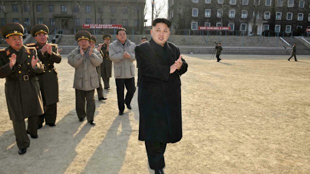 Kim Jong-un's regime in North Korea has reportedly launched a short-range missile into the sea. (Getty)