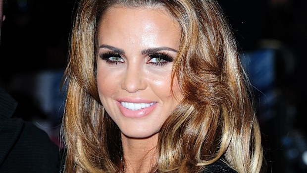 Katie Price, previously known as Jordan, shot to fame after featuring as a page three girl in British tabloid The Sun. (AAP)
