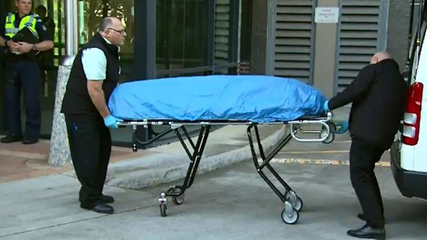 The body of a man was discovered inside a unit block in Kensington. (9NEWS)