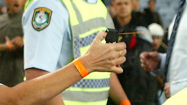 Police use of capsicum spray against children has been criticised. (Getty)