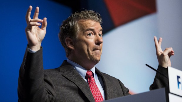 Republican Presidential candidate Rand Paul. (AAP)
