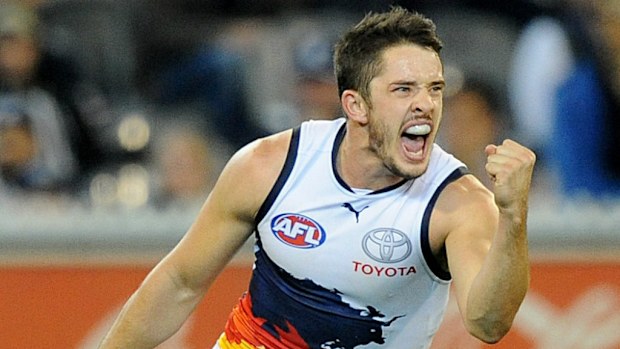 Crows defender Matthew Jaensch has retired from AFL football. (AAP)