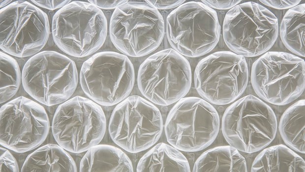 A new 'unpoppable' Bubble Wrap has been invested. (Getty)
