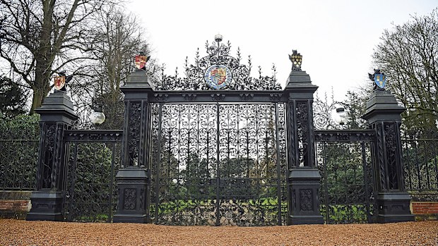 Crisis talks were held between senior members of the royal family at the Queen's Sandringham estate.