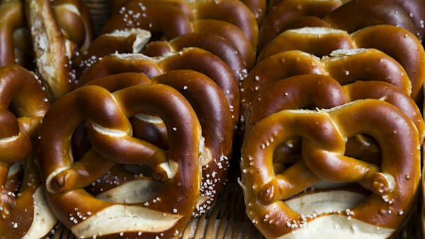 A union strike is threatening to deprive millions of visitors of pretzels during this year's annual Oktoberfest. (Getty)