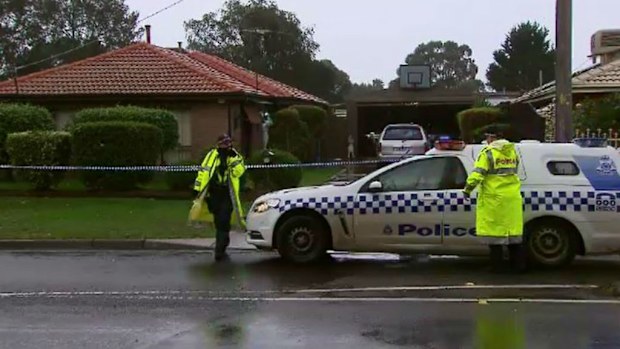 The 38-year-old victim was found dead at the scene. (9NEWS)