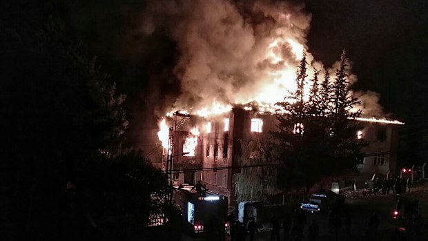 Officials said the fire was likely caused by an electrical fault. (AAP)