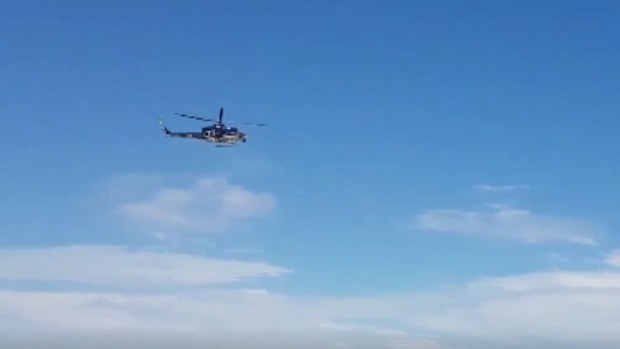 A large search effort is underway for a man missing in the Murray River in Adelaide. (9NEWS)