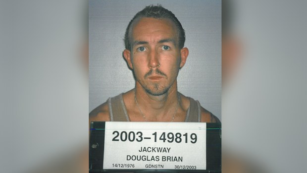 Douglas Brian Jackway will remain behind bars after a judged ruled he was too dangerous to be freed. (AAP)
