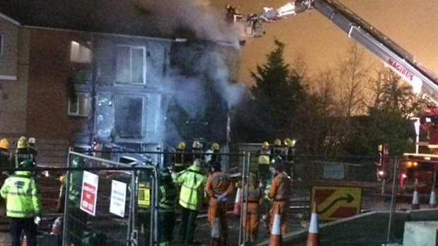 The cause of the fire is unknown. (Supplied)