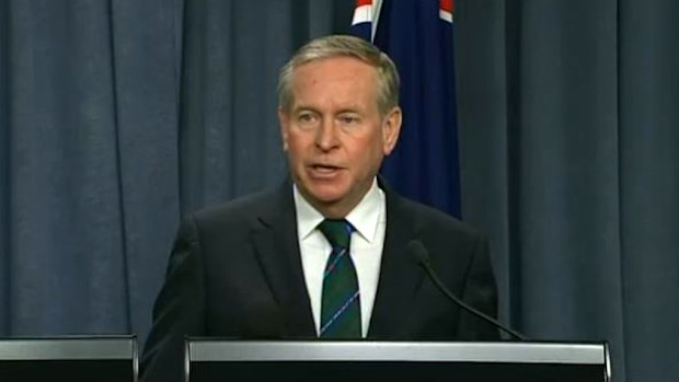 Western Australian premier Colin Barnett has announced public sector cuts.