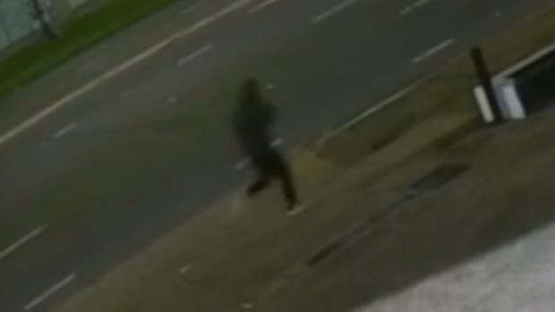 CCTV footage has been captured of an escaped detainee who attacked Australian Border Force officials early today.