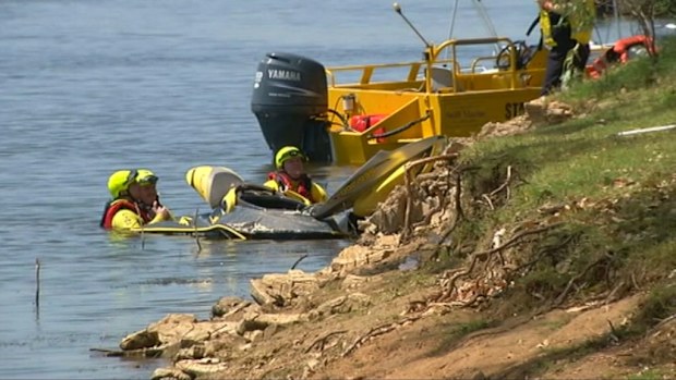 The boy's body was found by police divers. (9NEWS)