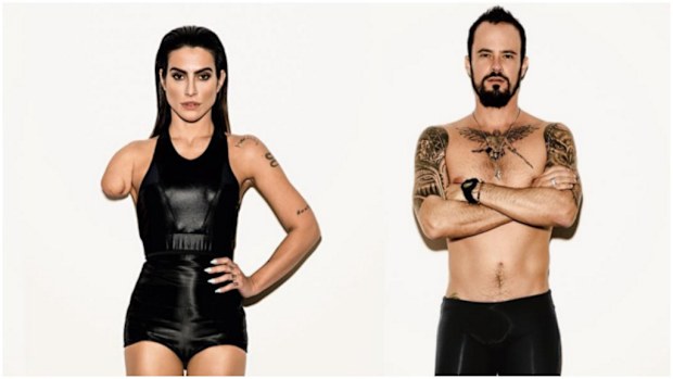 Vogue Brazil has been criticised for using able-bodied models in a Paralympic campaign. (Instagram)