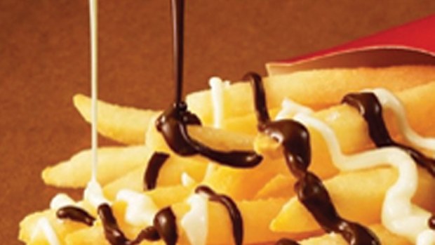 McChoco Potato. (Image: McDonald's)