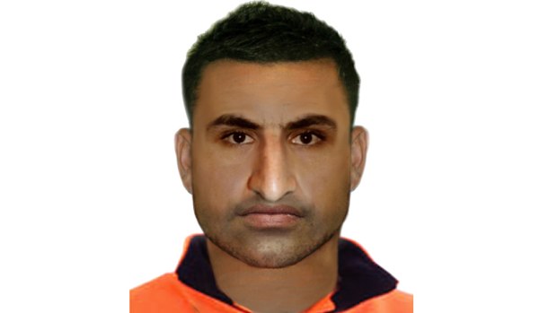 Police are searching for a man matching this description over an alleged assault in Maribyrnong. (Victoria Police)