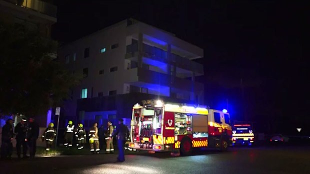 Emergency services at the scene. (9NEWS)