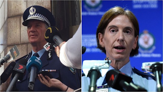 NSW police commissioner Andrew Scipione and deputy Catherine Burn will front the Lindt siege inquest. (AAP)