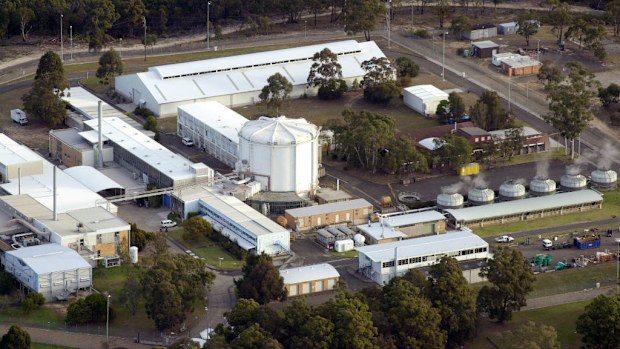 Lucas Heights nuclear reactor in Sydney. (AAP)