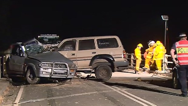 One driver died after the two-vehicle crash on the Horrocks Highway. (9NEWS)