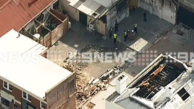A man remains in a serious condition in the Alfred hospital. (9NEWS)