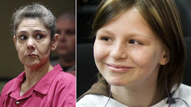 Elisa Baker (left) and her step-daughter Zahra Baker. (AP)