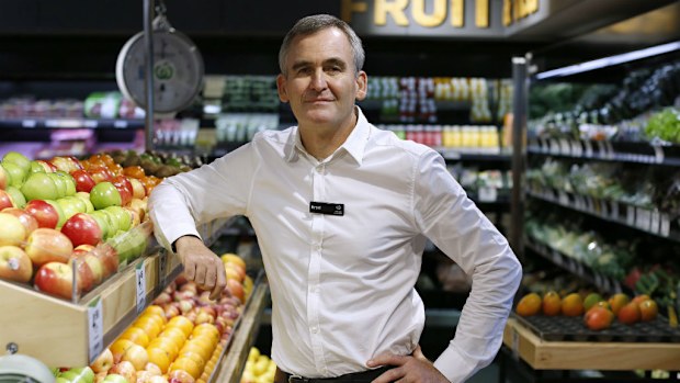 Woolworths CEO Brad Banducci. (AAP)