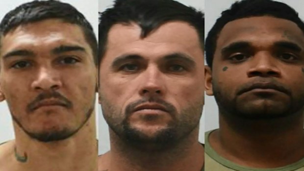 The three will now face court. (Supplied)