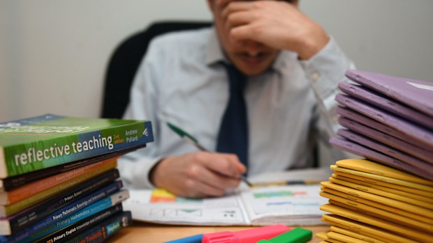 Australian teachers are digging into their own pockets to buy essential school supplies. (AAP)