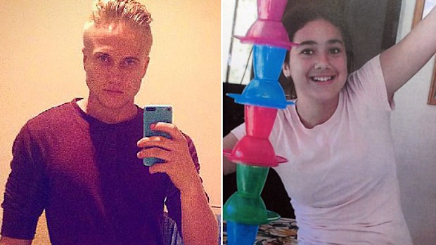 Trent Thorburn and Tiahleigh Palmer.